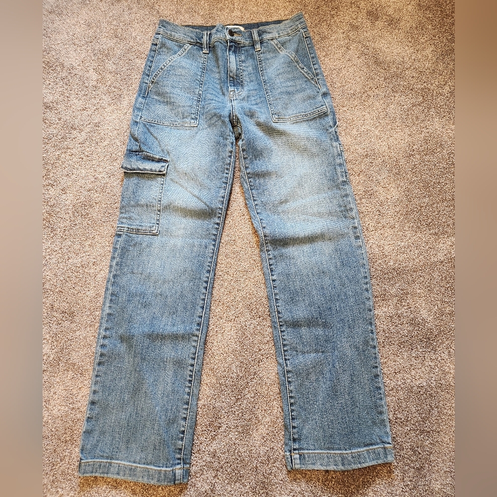 Eunina Light Blue CODI  Super High Rise Dad Jeans 5/27